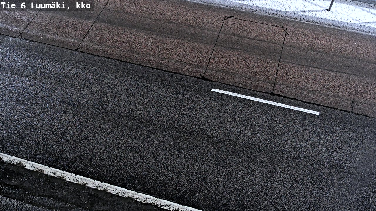 Weather Camera Image Road 6 Luumäki, kirkko, Luumäki, Etelä-Karjala