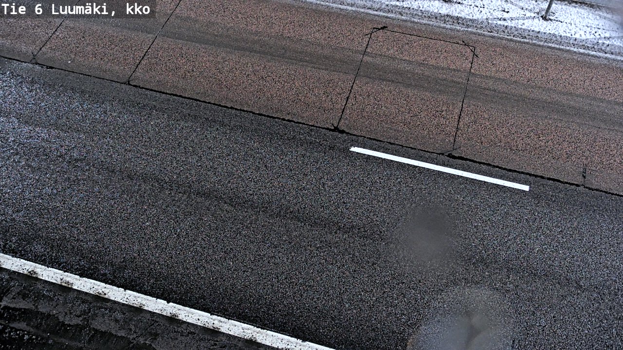 Weather Camera Image Road 6 Luumäki, kirkko, Luumäki, Etelä-Karjala