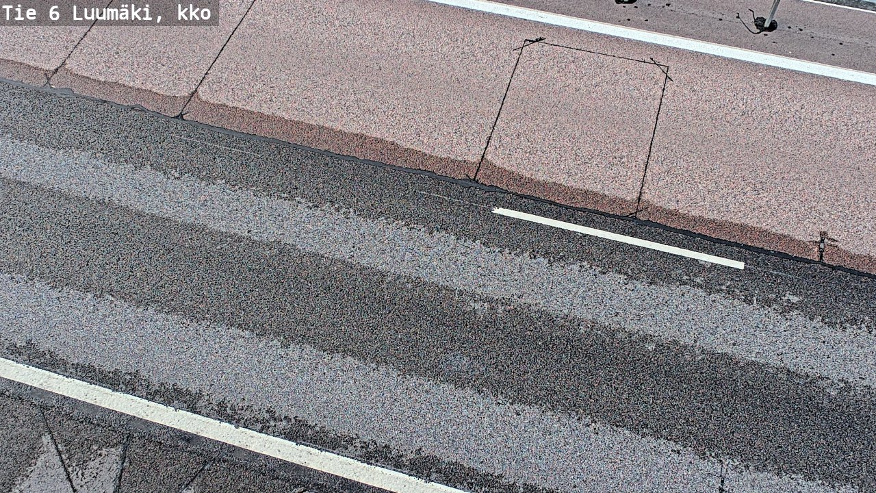 Weather Camera Image Road 6 Luumäki, kirkko, Luumäki, Etelä-Karjala