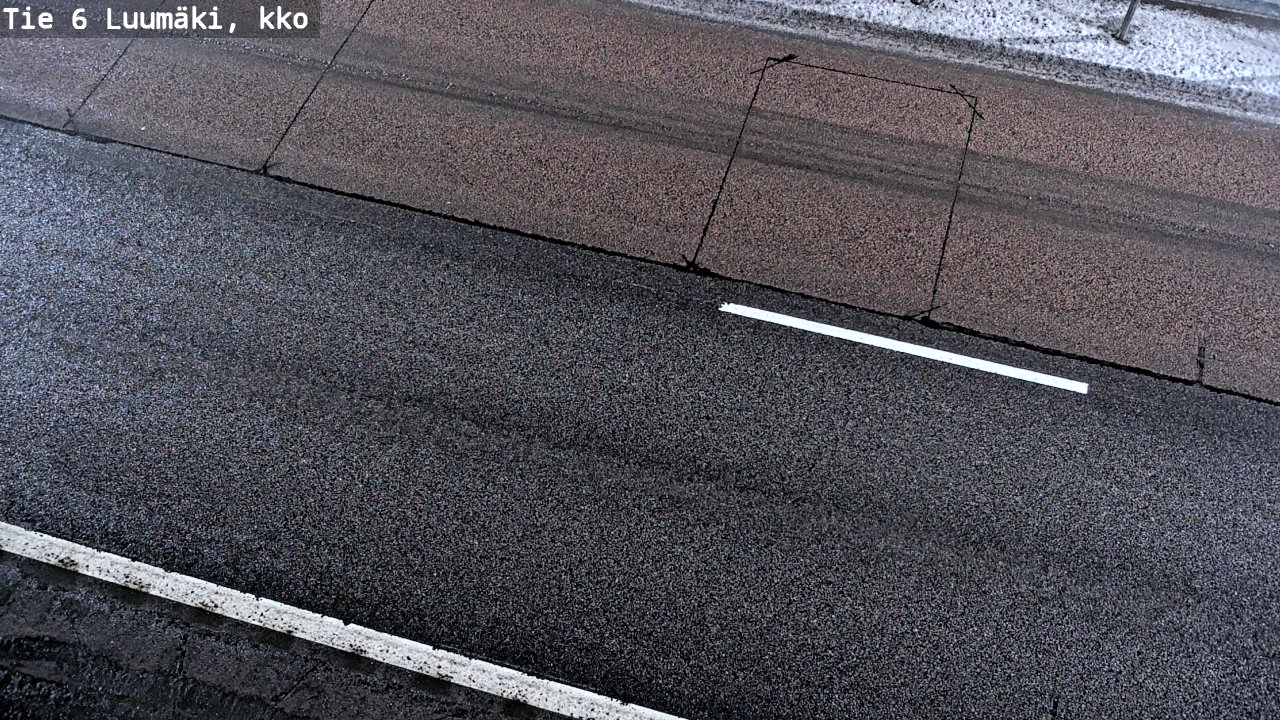 Weather Camera Image Road 6 Luumäki, kirkko, Luumäki, Etelä-Karjala