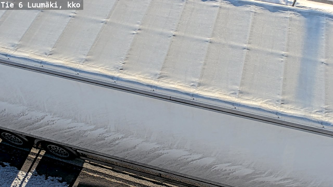Weather Camera Image Road 6 Luumäki, kirkko, Luumäki, Etelä-Karjala