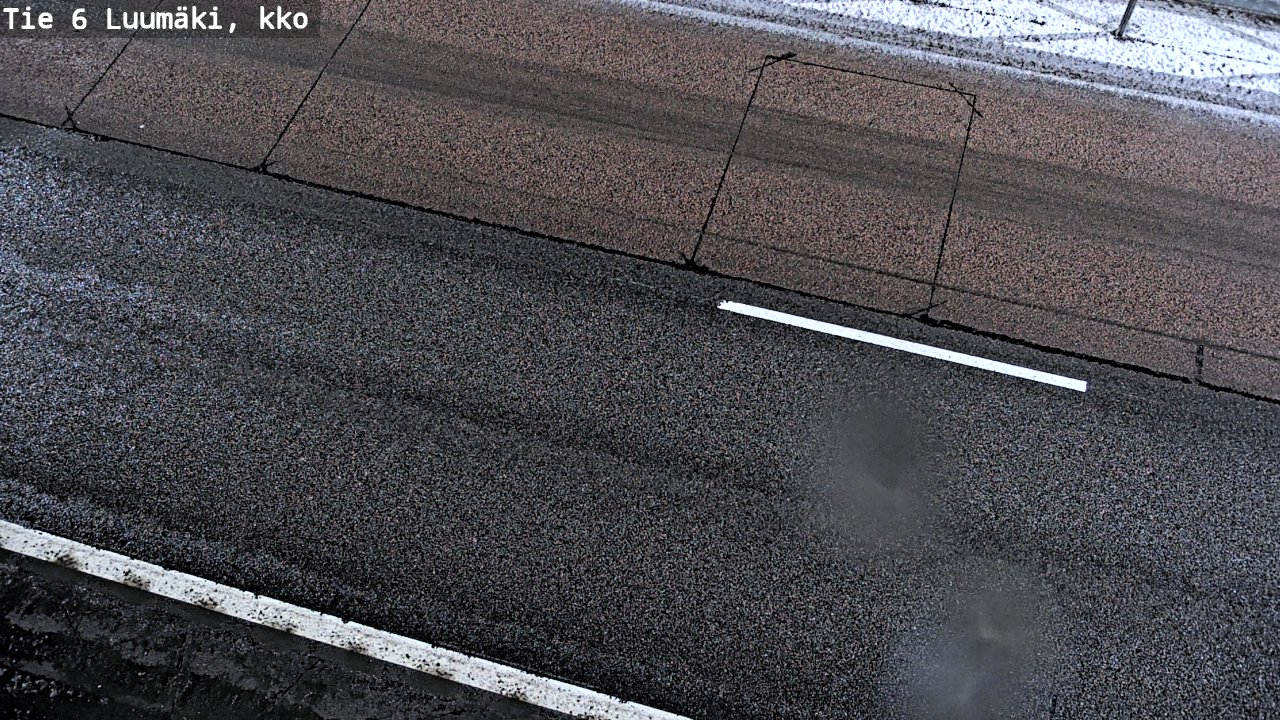 Weather Camera Image Road 6 Luumäki, kirkko, Luumäki, Etelä-Karjala