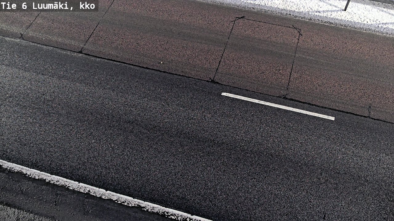Weather Camera Image Road 6 Luumäki, kirkko, Luumäki, Etelä-Karjala