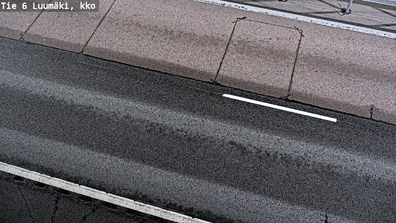 Weather Camera Image Väg 6 Luumäki, kirkko, Luumäki, Etelä-Karjala