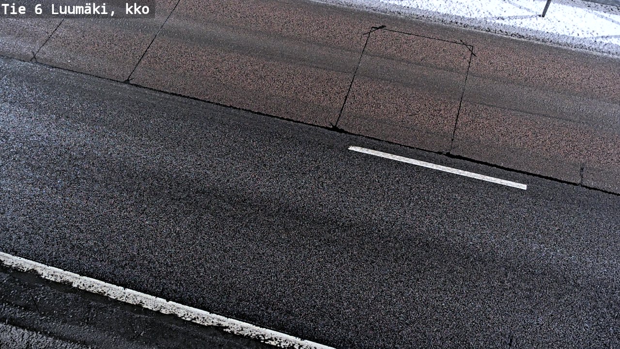 Weather Camera Image Road 6 Luumäki, kirkko, Luumäki, Etelä-Karjala