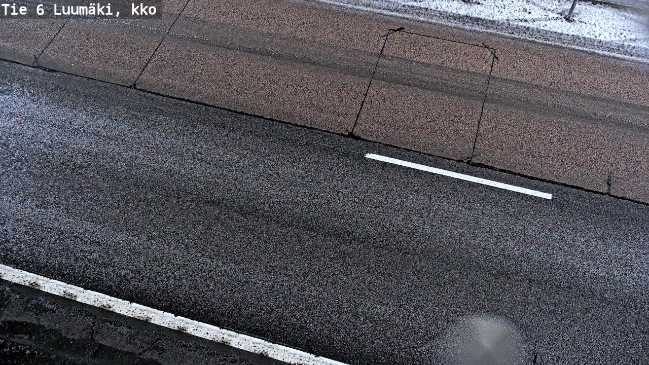 Weather Camera Image Road 6 Luumäki, kirkko, Luumäki, Etelä-Karjala