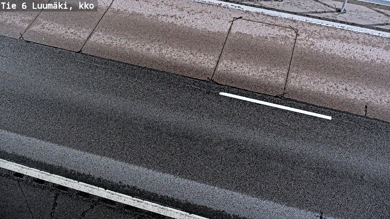 Kelikamerat Kuva Tie 6 Luumäki, kirkko, Luumäki, Etelä-Karjala