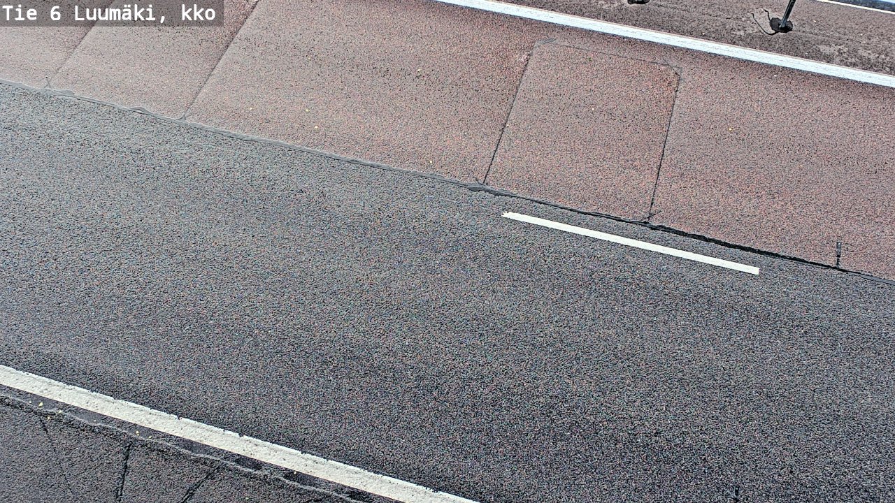 Weather Camera Image Road 6 Luumäki, kirkko, Luumäki, Etelä-Karjala