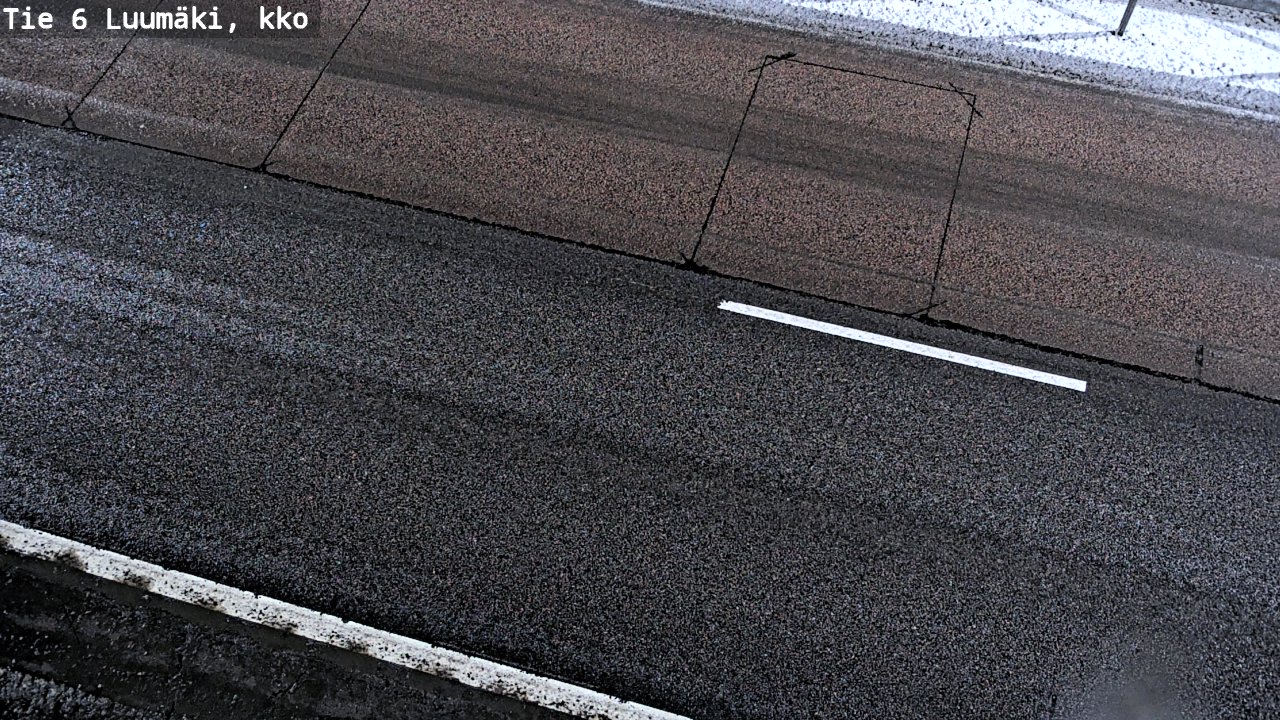 Weather Camera Image Road 6 Luumäki, kirkko, Luumäki, Etelä-Karjala