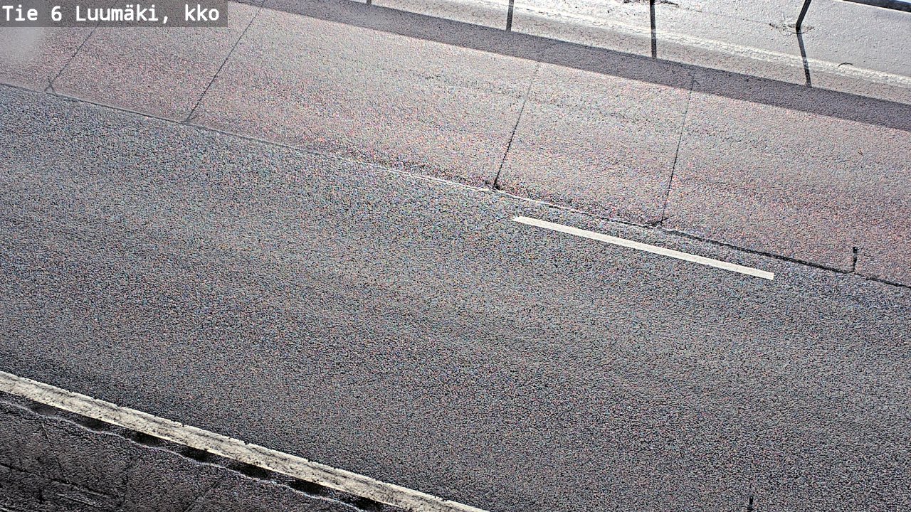 Weather Camera Image Road 6 Luumäki, kirkko, Luumäki, Etelä-Karjala