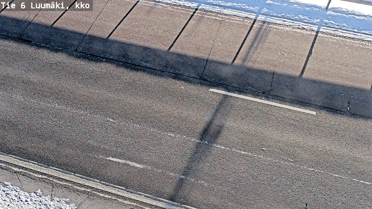 Weather Camera Image Road 6 Luumäki, kirkko, Luumäki, Etelä-Karjala