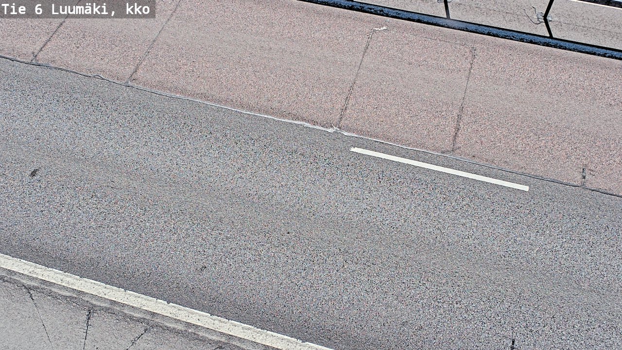 Weather Camera Image Road 6 Luumäki, kirkko, Luumäki, Etelä-Karjala