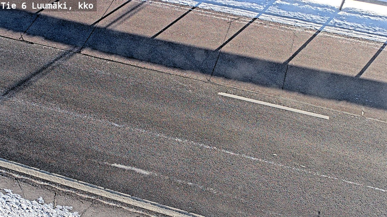 Weather Camera Image Road 6 Luumäki, kirkko, Luumäki, Etelä-Karjala