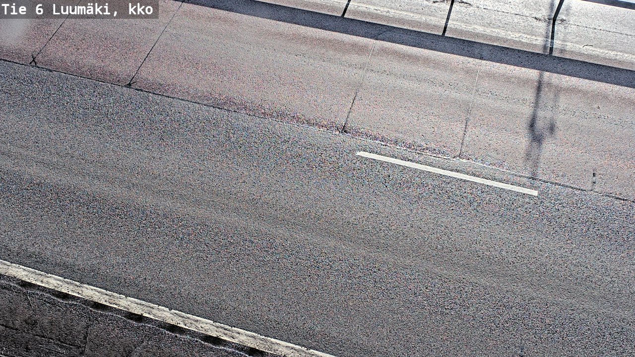 Weather Camera Image Road 6 Luumäki, kirkko, Luumäki, Etelä-Karjala