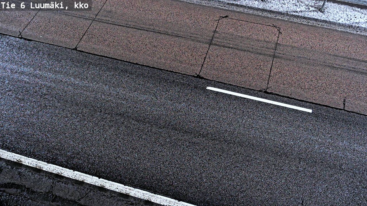 Weather Camera Image Road 6 Luumäki, kirkko, Luumäki, Etelä-Karjala