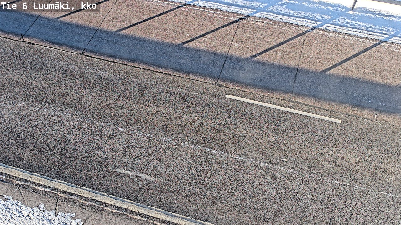 Weather Camera Image Road 6 Luumäki, kirkko, Luumäki, Etelä-Karjala