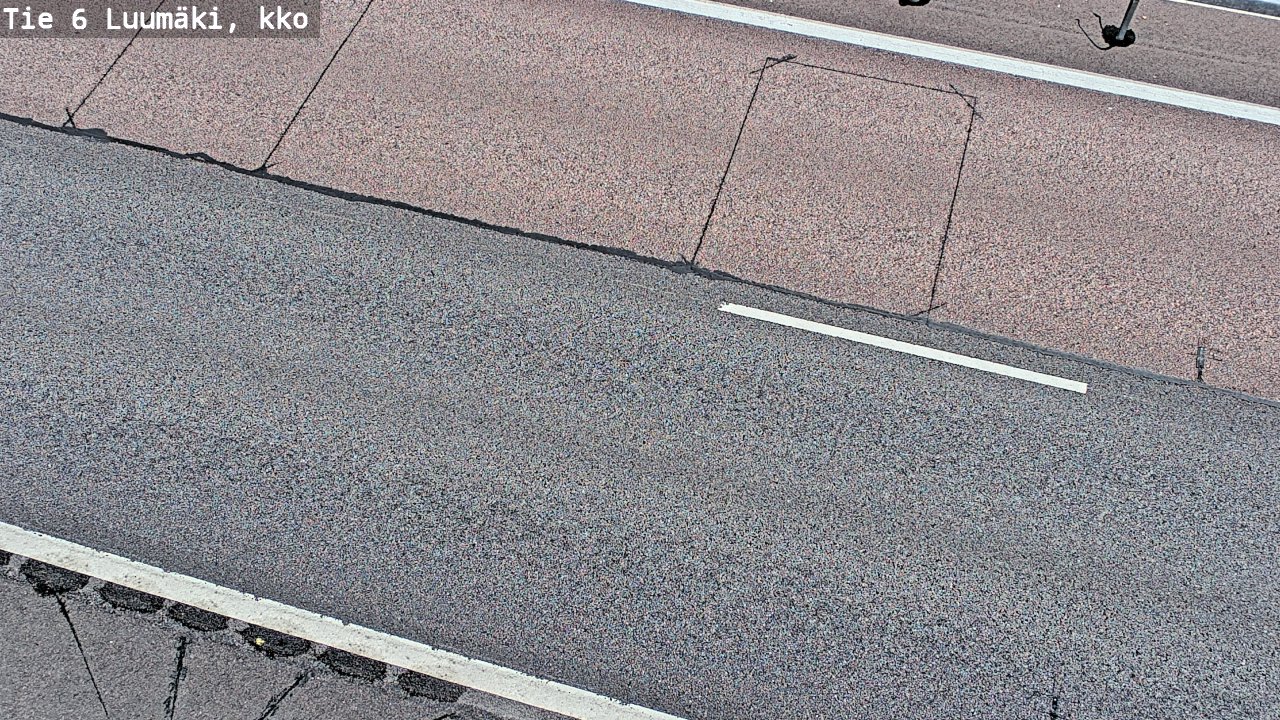 Weather Camera Image Road 6 Luumäki, kirkko, Luumäki, Etelä-Karjala