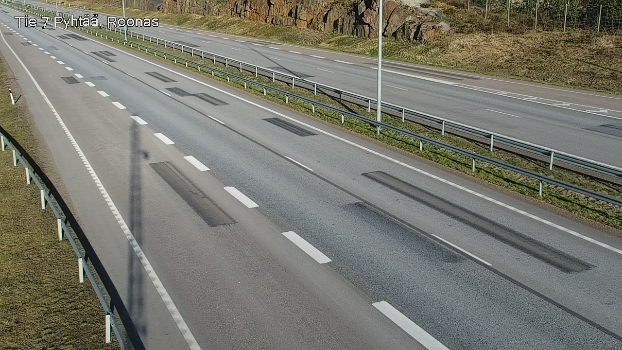Weather Camera Image Väg 7 Pyttis, Rånäs, Pyhtää, Kymenlaakso