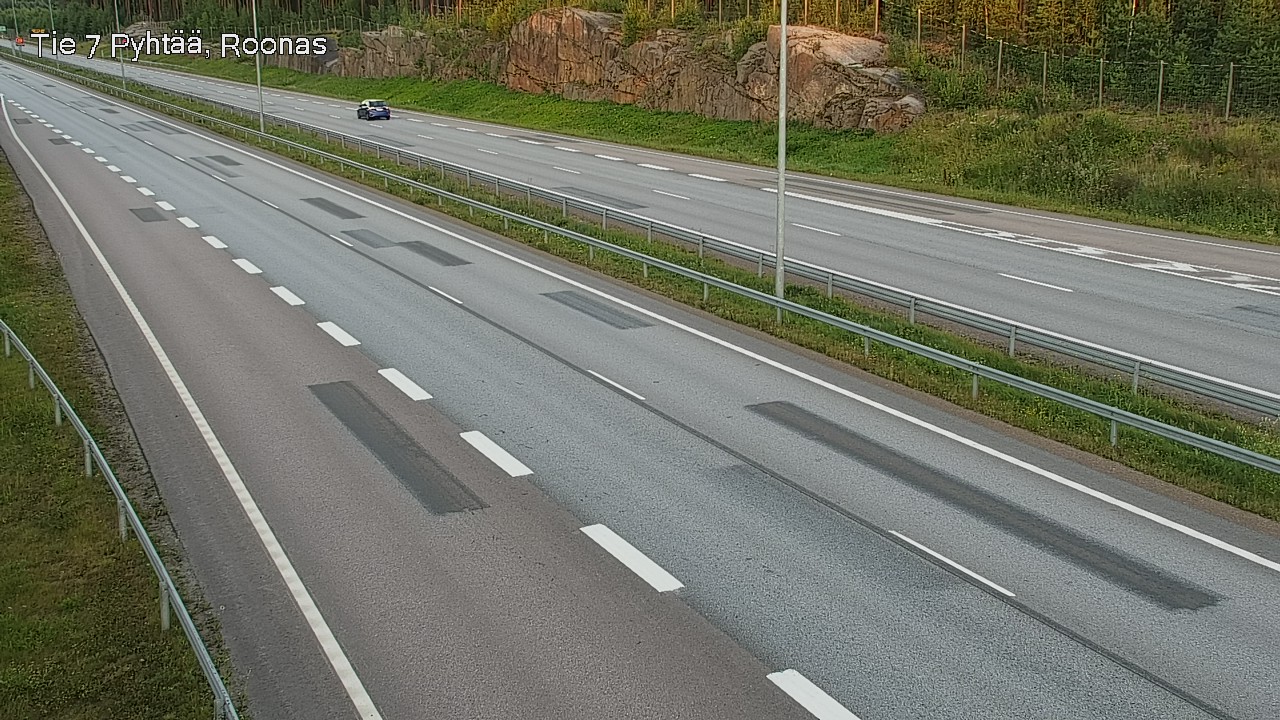 Kelikamerat Kuva Tie 7 Pyhtää, Roonas, Pyhtää, Kymenlaakso