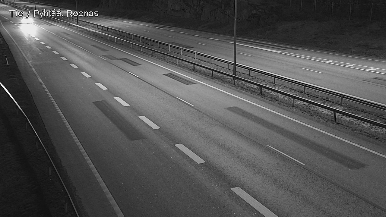 Weather Camera Image Väg 7 Pyttis, Rånäs, Pyhtää, Kymenlaakso