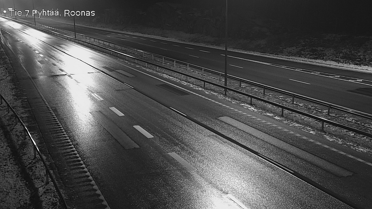 Weather Camera Image Väg 7 Pyttis, Rånäs, Pyhtää, Kymenlaakso