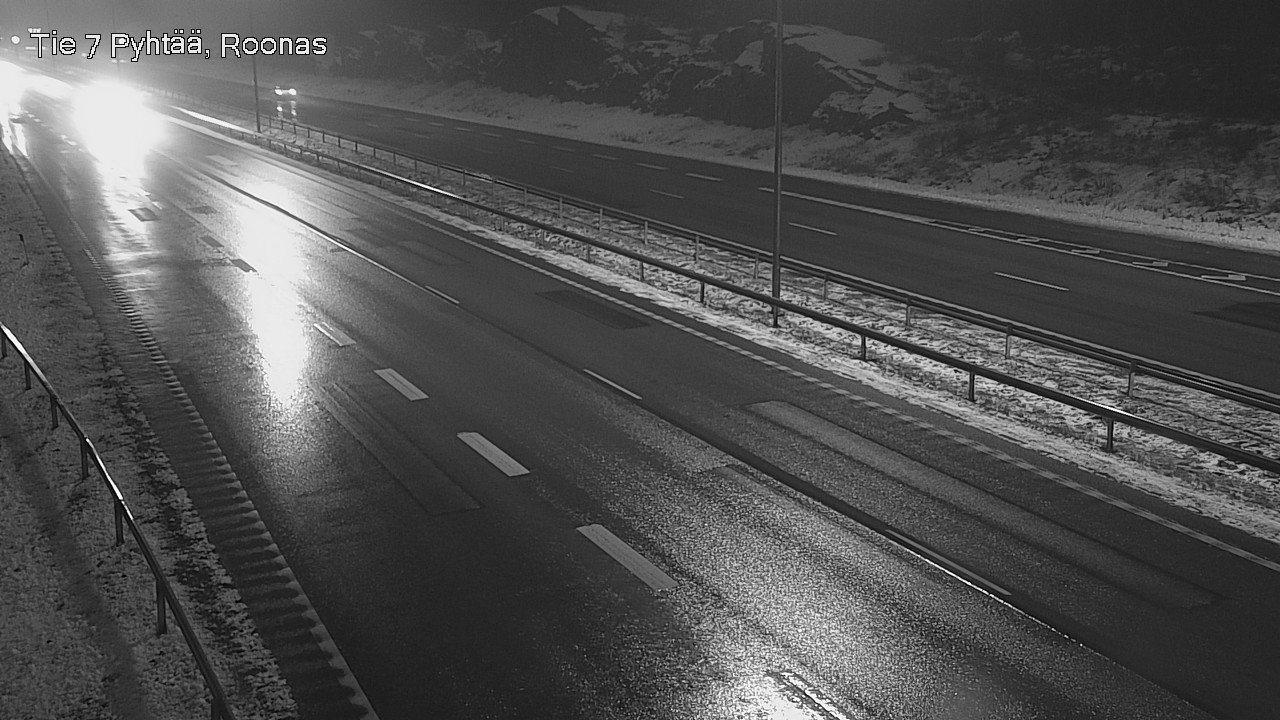 Weather Camera Image Väg 7 Pyttis, Rånäs, Pyhtää, Kymenlaakso