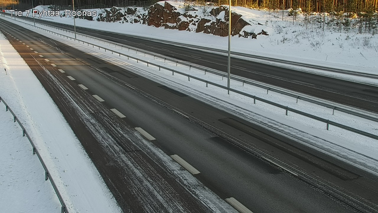 Kelikamerat Kuva Tie 7 Pyhtää, Roonas, Pyhtää, Kymenlaakso