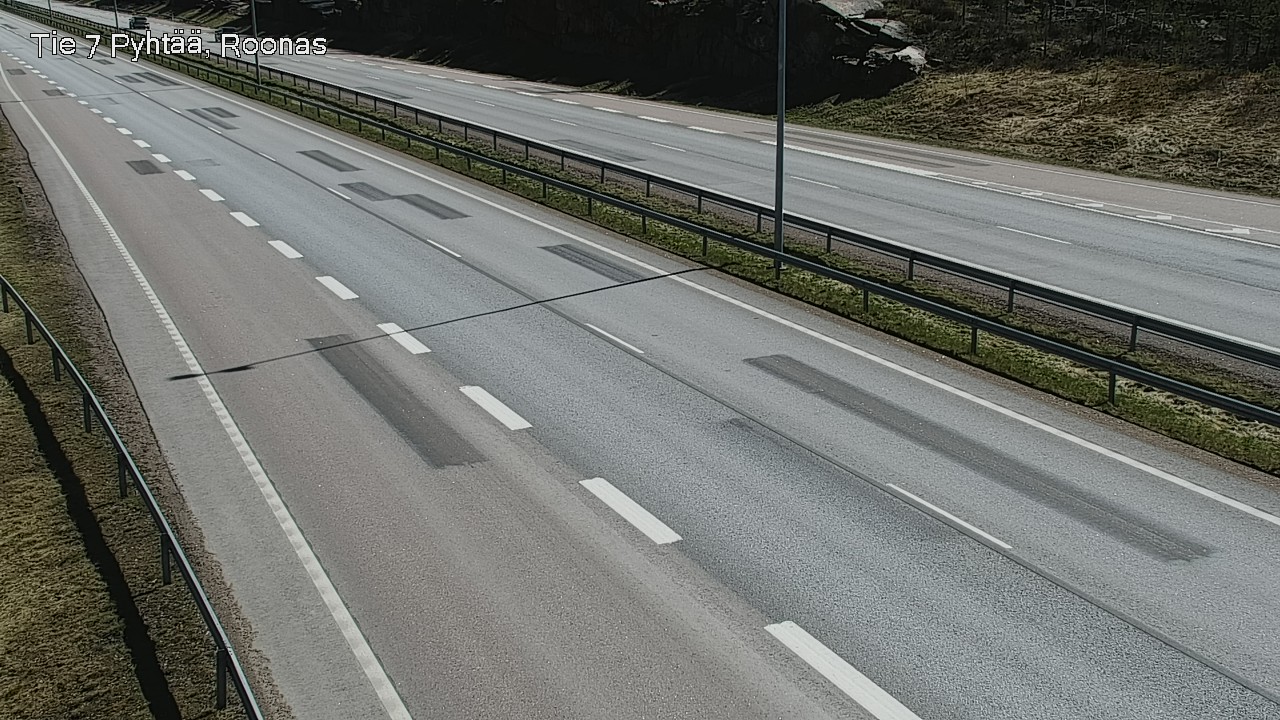 Weather Camera Image Väg 7 Pyttis, Rånäs, Pyhtää, Kymenlaakso
