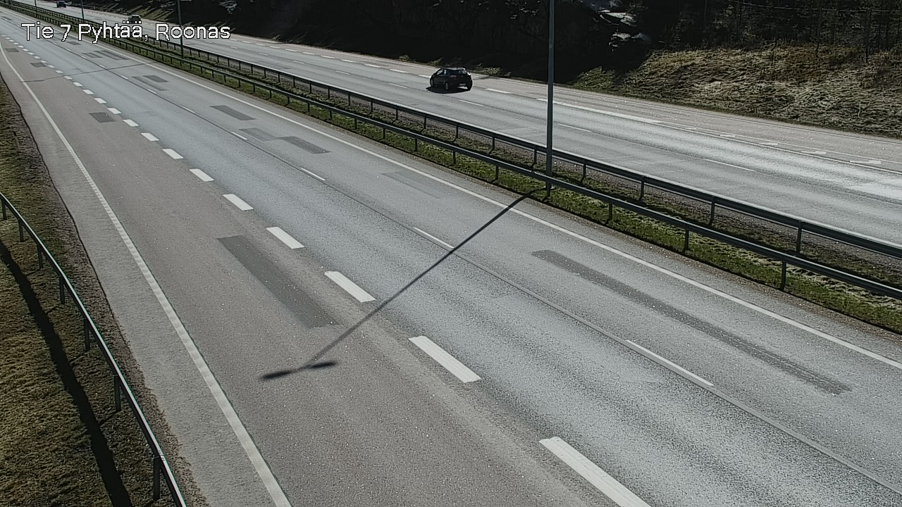 Weather Camera Image Väg 7 Pyttis, Rånäs, Pyhtää, Kymenlaakso