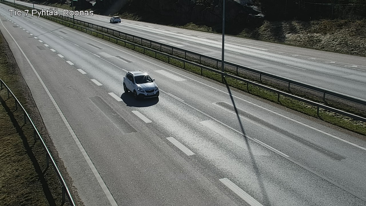 Weather Camera Image Väg 7 Pyttis, Rånäs, Pyhtää, Kymenlaakso