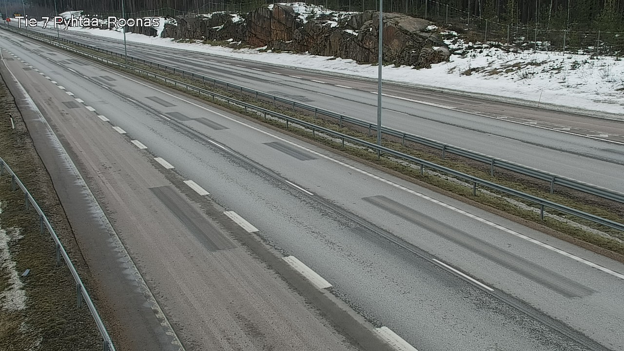 Weather Camera Image Road 7 Pyhtää, Roonas, Pyhtää, Kymenlaakso