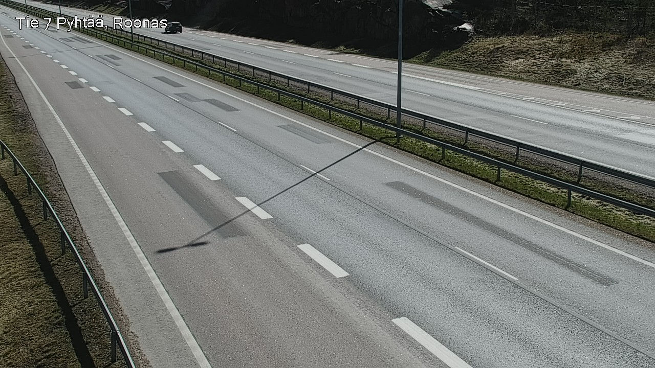 Weather Camera Image Väg 7 Pyttis, Rånäs, Pyhtää, Kymenlaakso