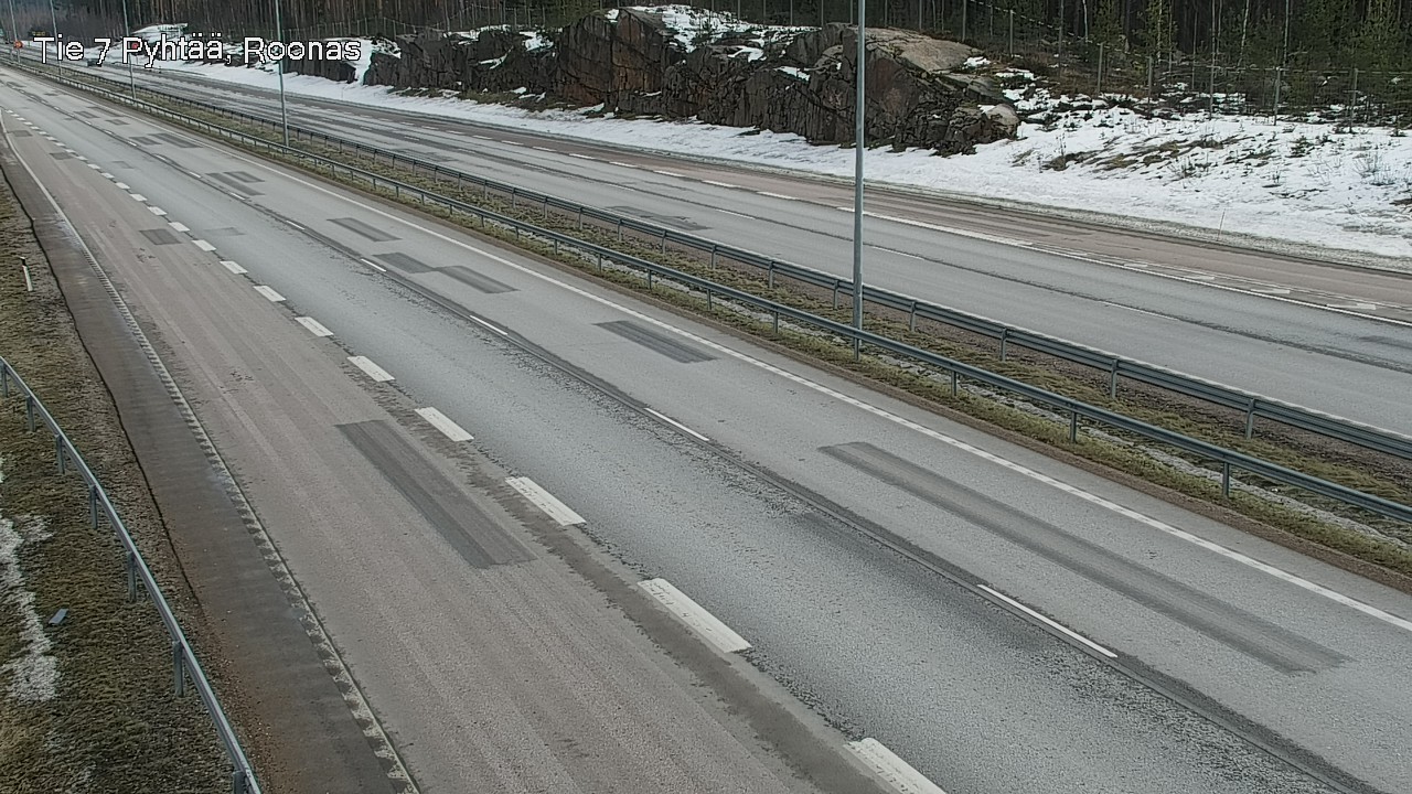 Weather Camera Image Road 7 Pyhtää, Roonas, Pyhtää, Kymenlaakso