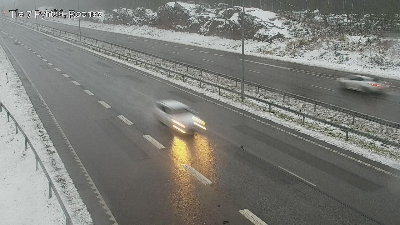 Weather Camera Image Väg 7 Pyttis, Rånäs, Pyhtää, Kymenlaakso