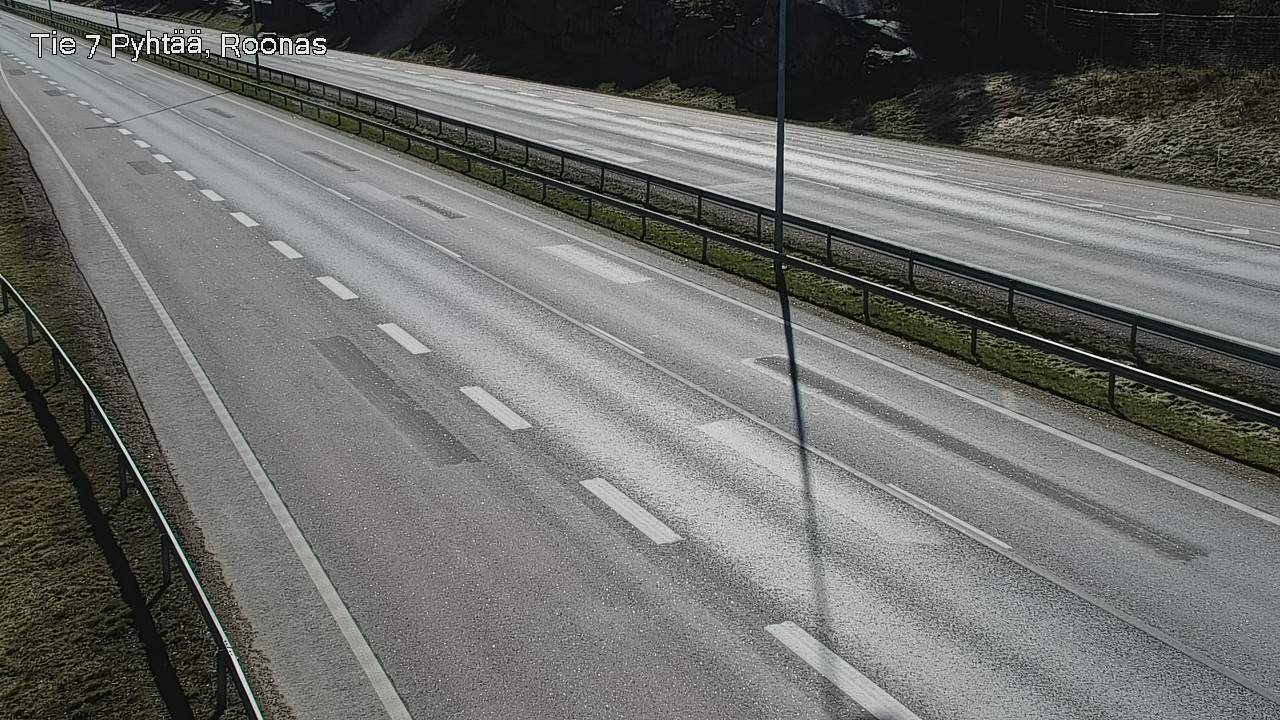Weather Camera Image Väg 7 Pyttis, Rånäs, Pyhtää, Kymenlaakso