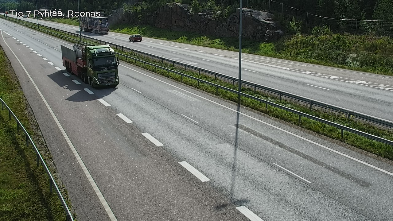 Weather Camera Image Road 7 Pyhtää, Roonas, Pyhtää, Kymenlaakso