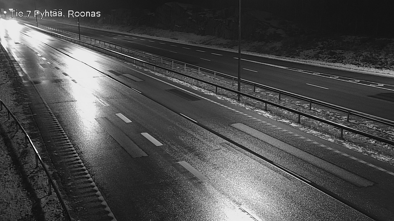 Weather Camera Image Väg 7 Pyttis, Rånäs, Pyhtää, Kymenlaakso