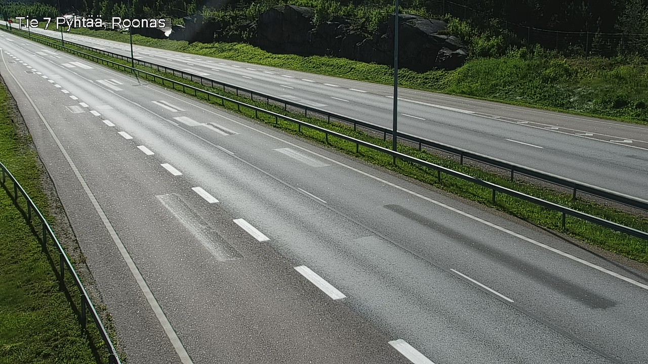 Weather Camera Image Väg 7 Pyttis, Rånäs, Pyhtää, Kymenlaakso