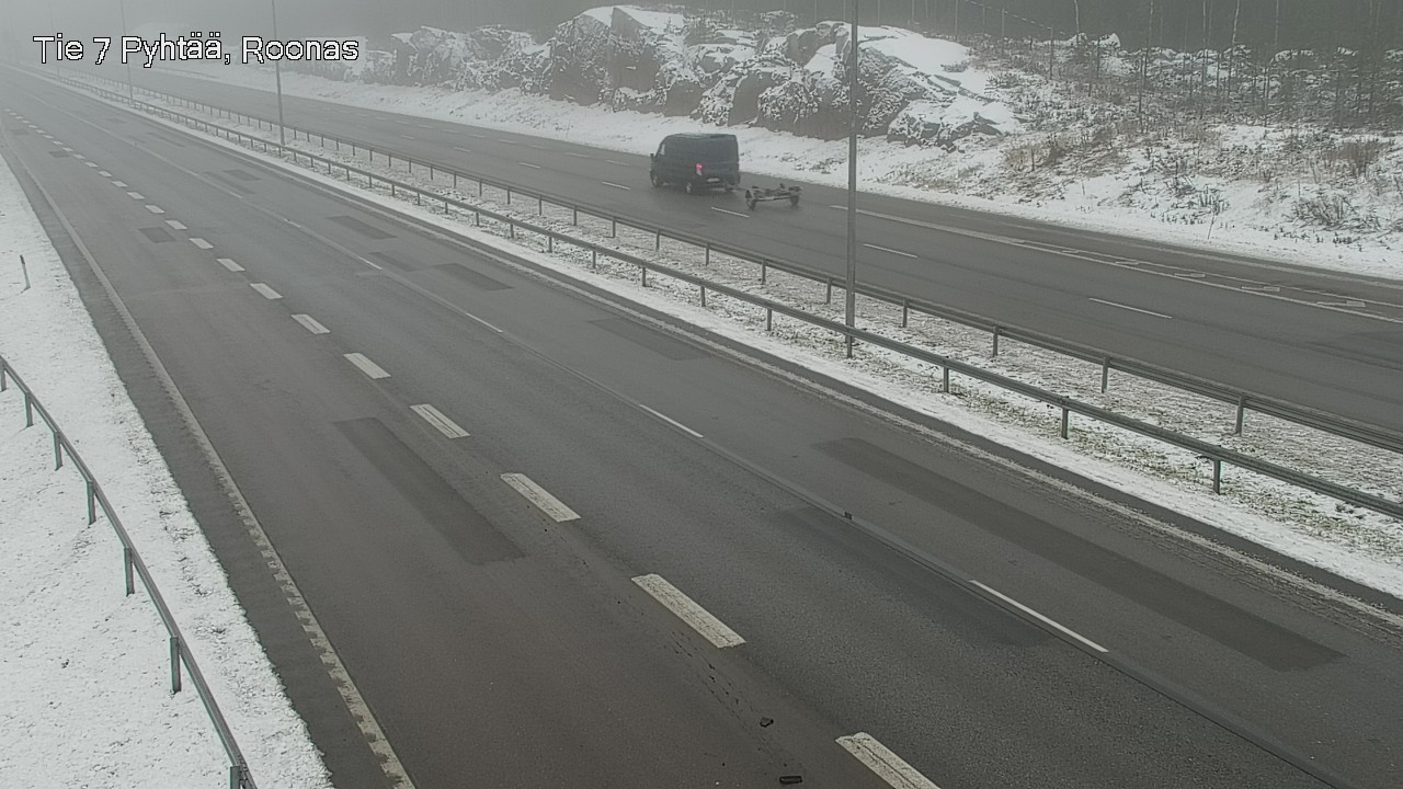 Weather Camera Image Väg 7 Pyttis, Rånäs, Pyhtää, Kymenlaakso