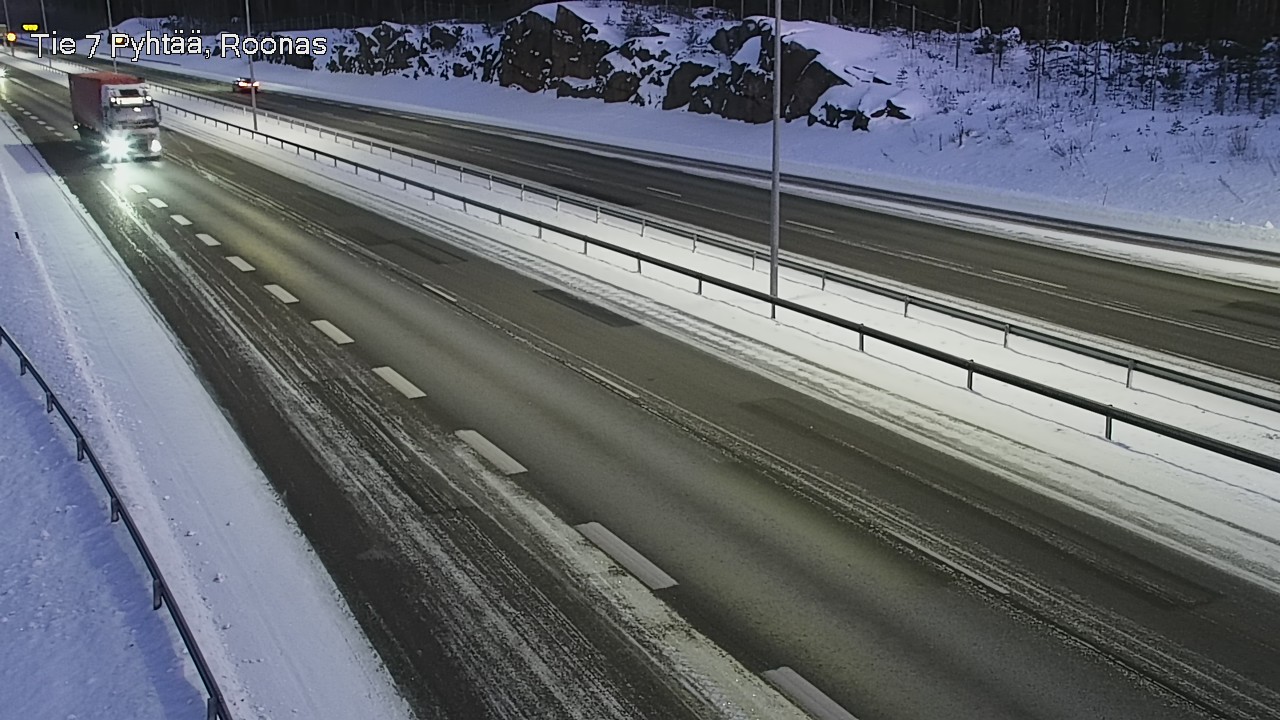 Kelikamerat Kuva Tie 7 Pyhtää, Roonas, Pyhtää, Kymenlaakso