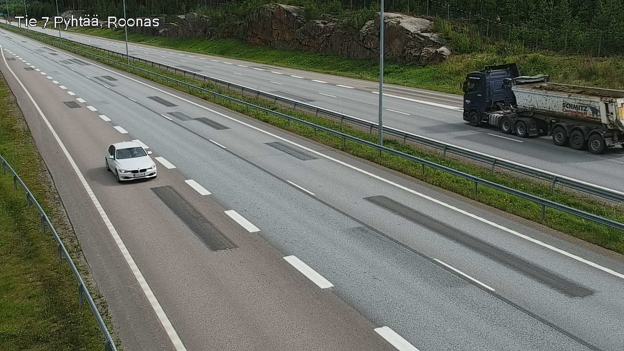 Kelikamerat Kuva Tie 7 Pyhtää, Roonas, Pyhtää, Kymenlaakso
