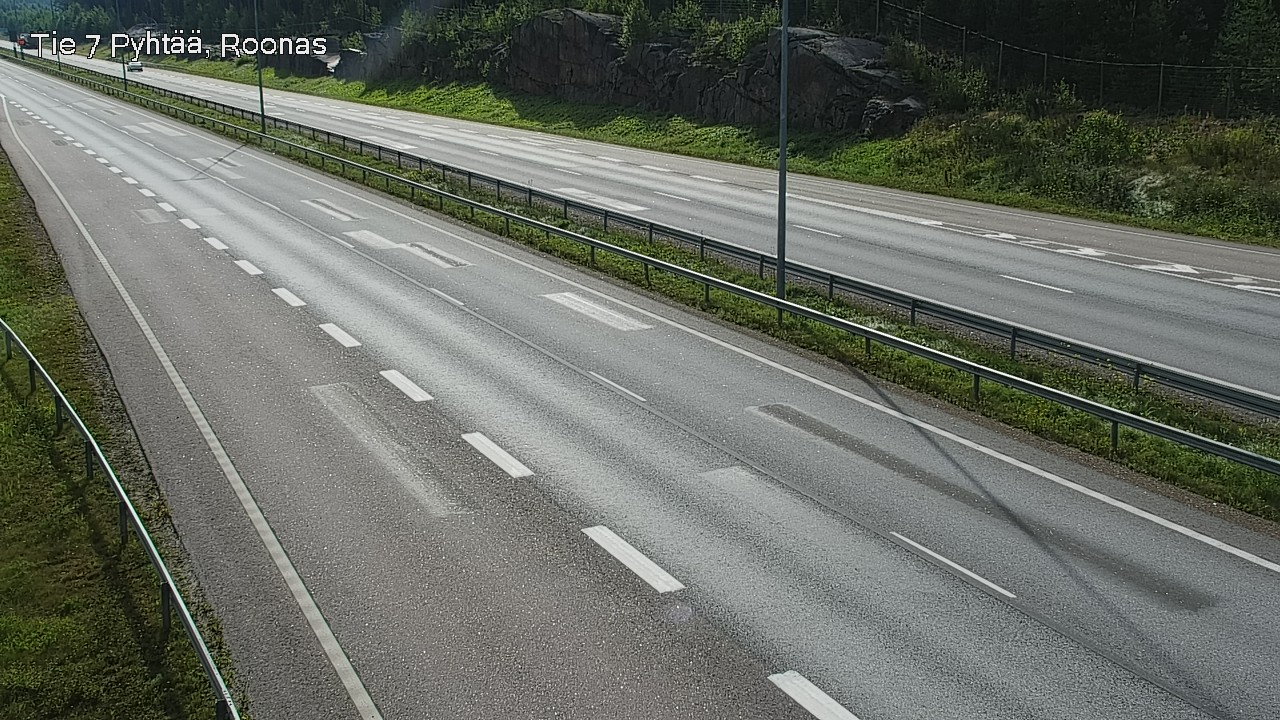 Weather Camera Image Road 7 Pyhtää, Roonas, Pyhtää, Kymenlaakso