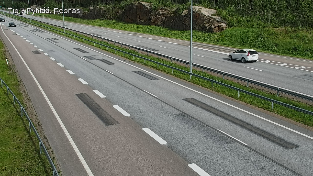 Weather Camera Image Väg 7 Pyttis, Rånäs, Pyhtää, Kymenlaakso