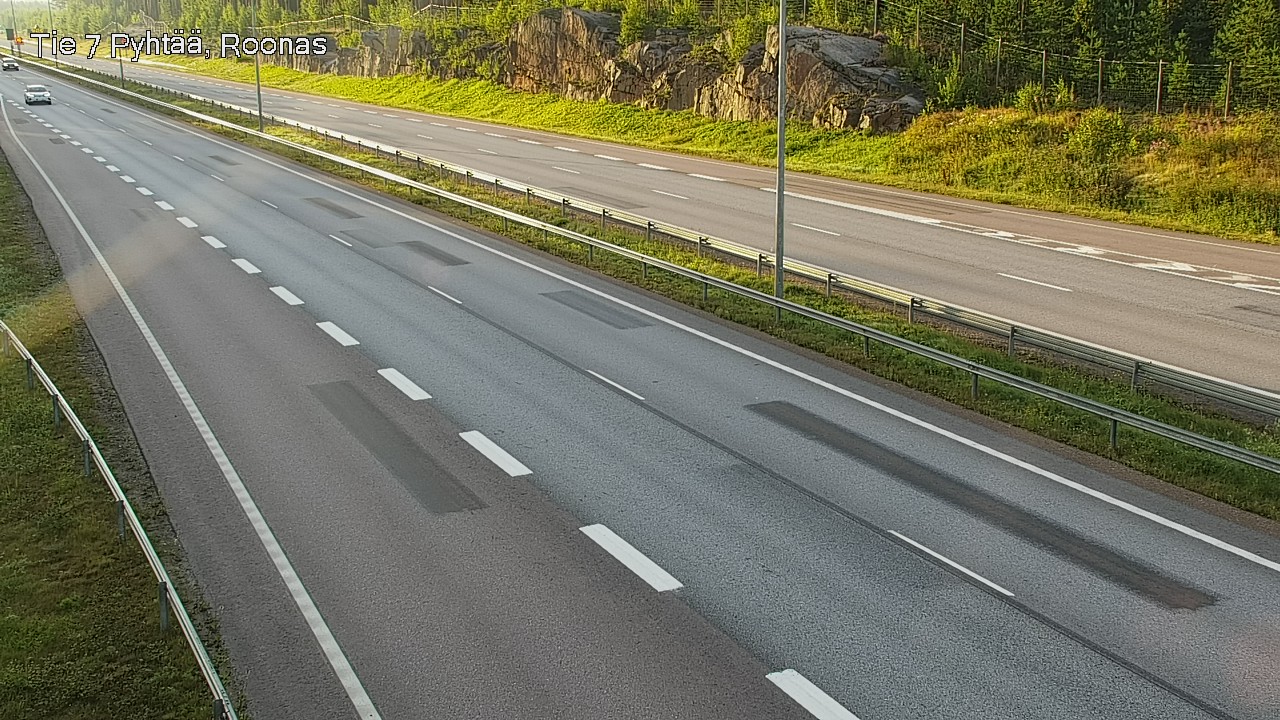 Weather Camera Image Road 7 Pyhtää, Roonas, Pyhtää, Kymenlaakso
