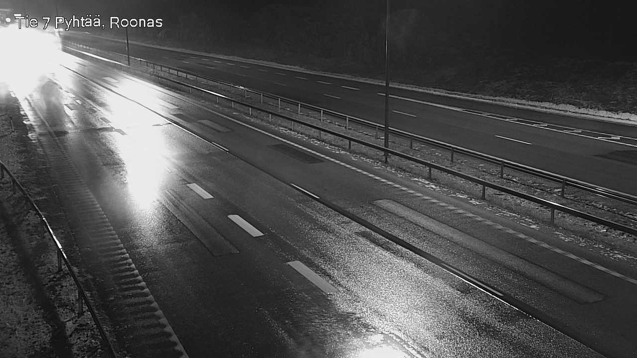 Weather Camera Image Väg 7 Pyttis, Rånäs, Pyhtää, Kymenlaakso