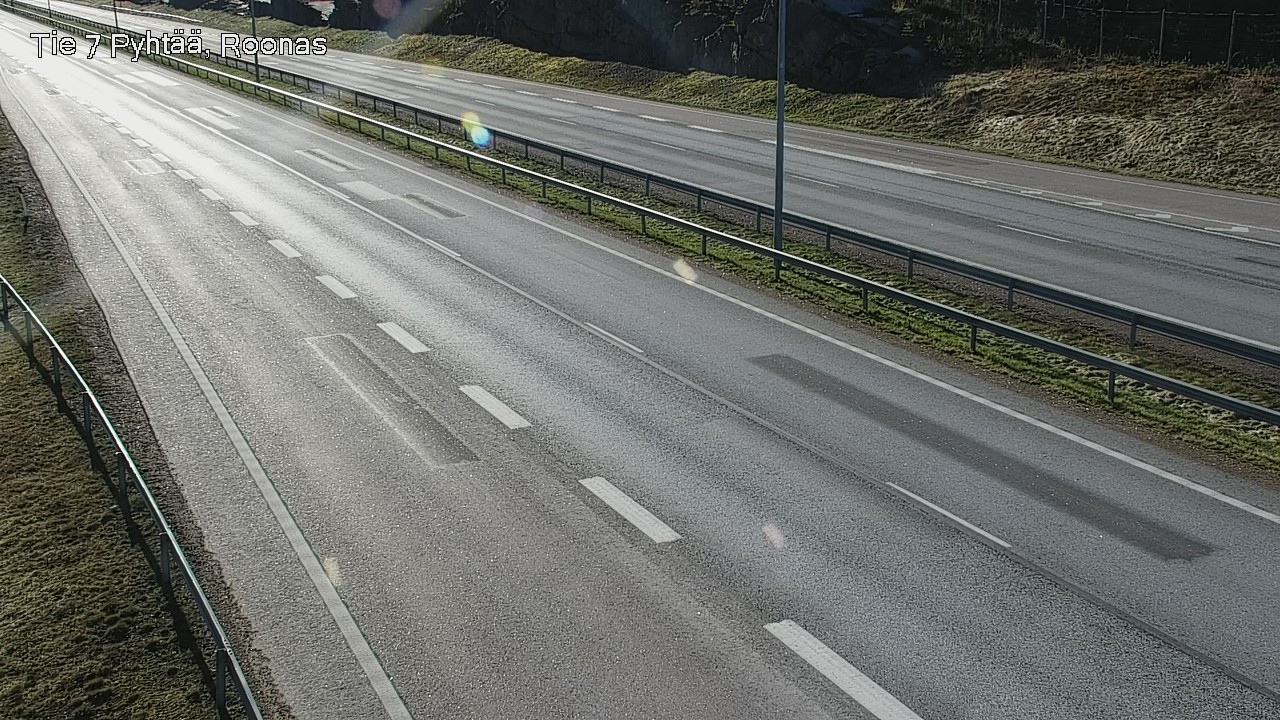 Weather Camera Image Väg 7 Pyttis, Rånäs, Pyhtää, Kymenlaakso