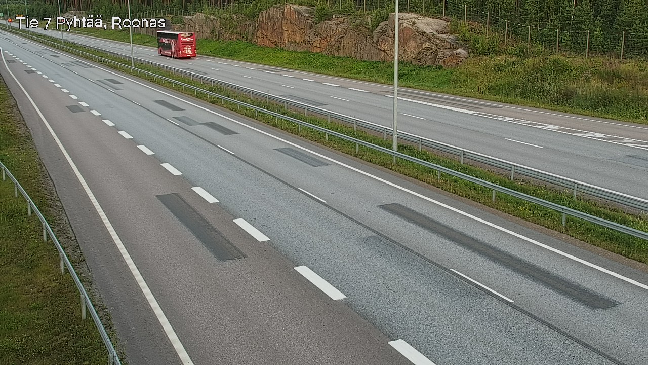 Kelikamerat Kuva Tie 7 Pyhtää, Roonas, Pyhtää, Kymenlaakso