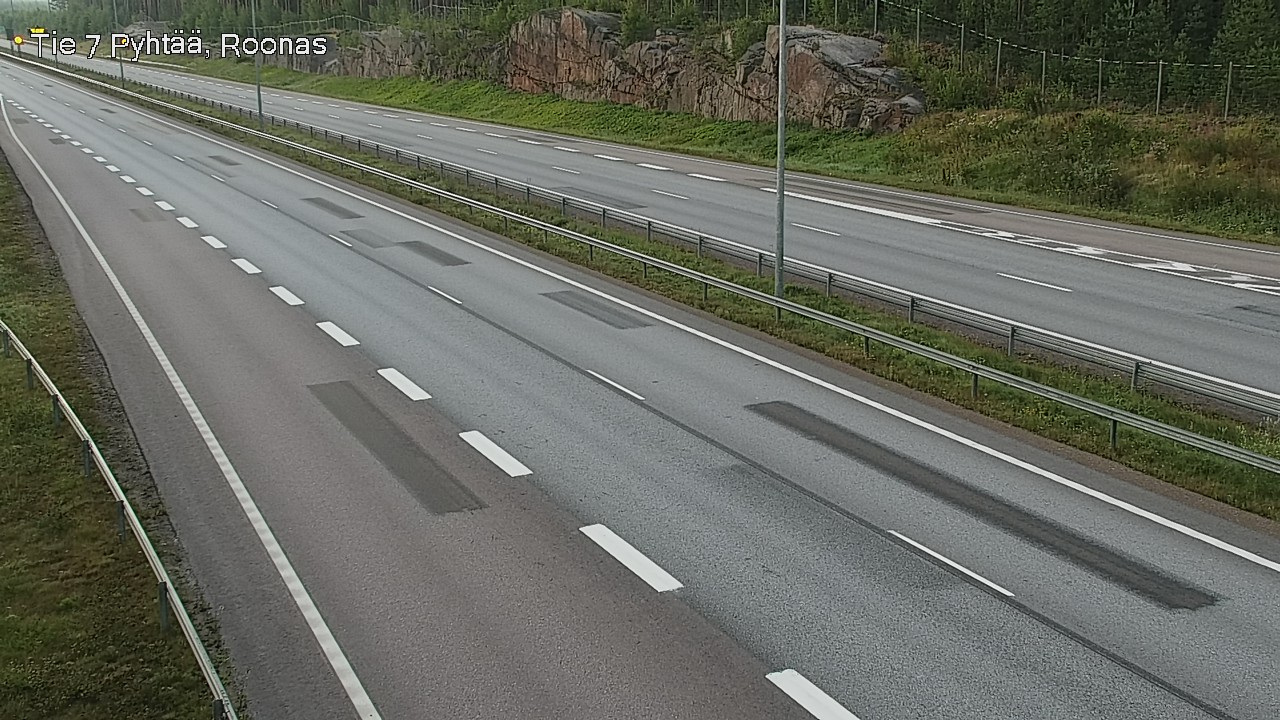 Kelikamerat Kuva Tie 7 Pyhtää, Roonas, Pyhtää, Kymenlaakso