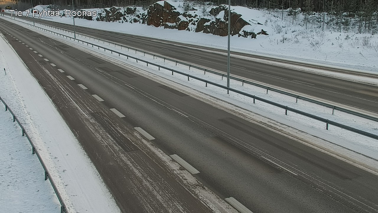 Weather Camera Image Road 7 Pyhtää, Roonas, Pyhtää, Kymenlaakso