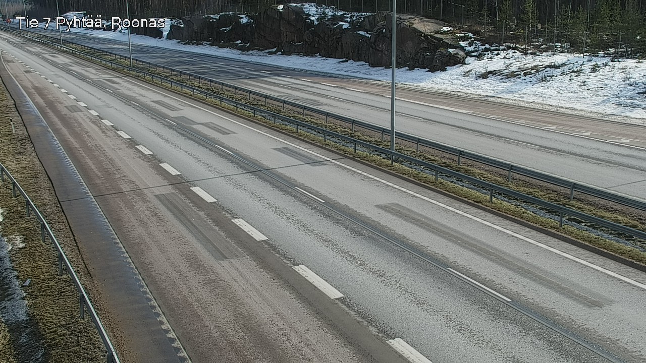 Weather Camera Image Road 7 Pyhtää, Roonas, Pyhtää, Kymenlaakso